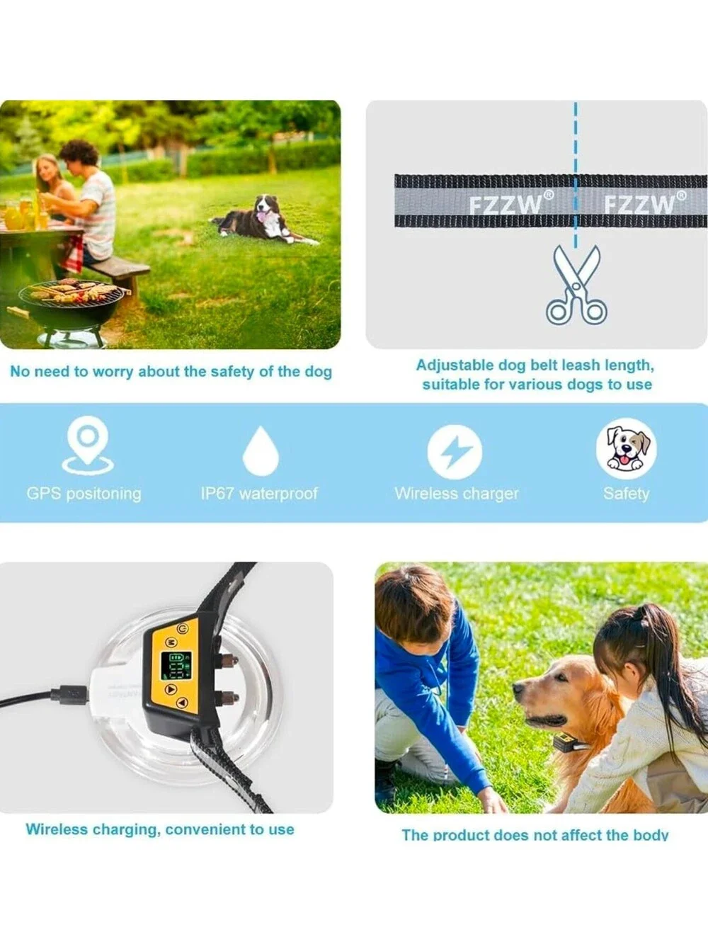 FZZW K-88 GPS Wireless Dog Fence